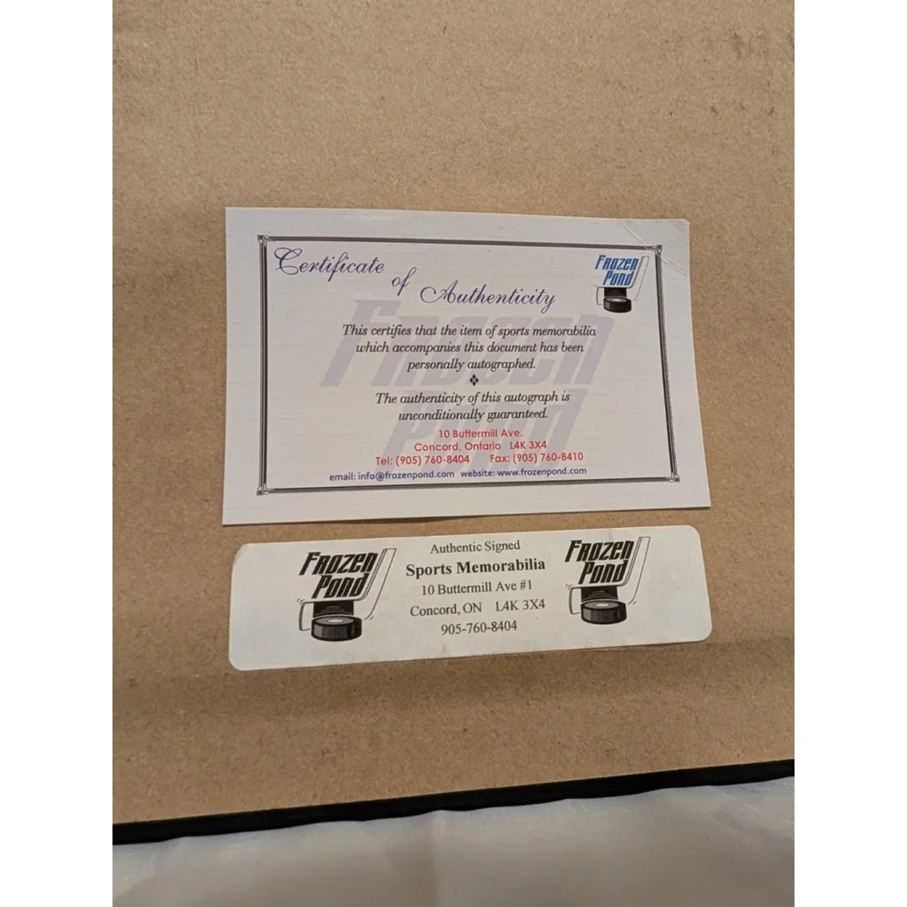Mike Tyson Autograph w/COA Framed Photo 28x26" Ear Bite 1997 Evander Holyfield - Picture 6 of 7